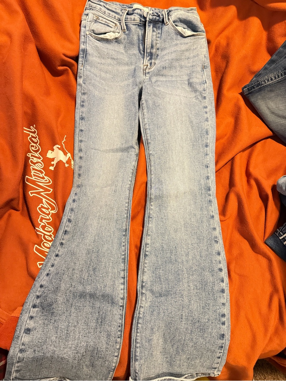 Risen Light Wash Flared Women’s Jeans